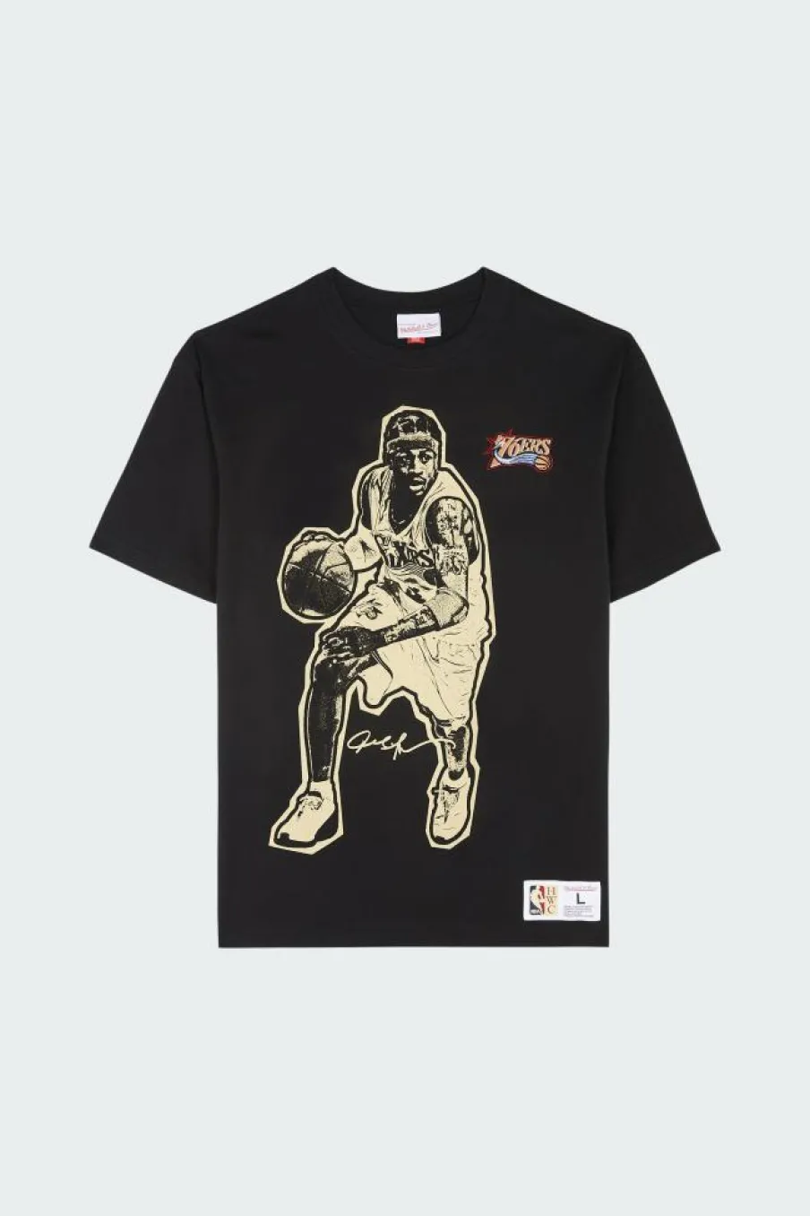 BLOCKBUSTE - T-shirt | Noir*MITCHELL & NESS Hot