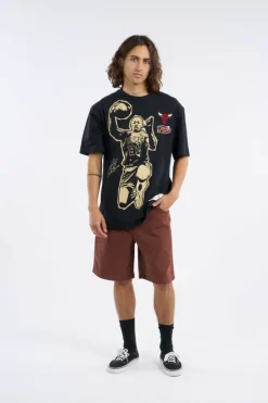 BLOCKBUSTE - T-shirt | Noir*MITCHELL & NESS Online