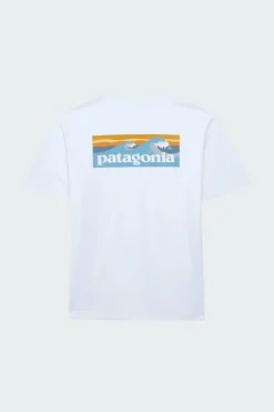 Boardshort Logo Pocket - T-shirt | Blanc*PATAGONIA Outlet