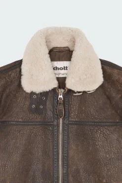 BOMBARDIER - Blouson | Marron*SCHOTT Best