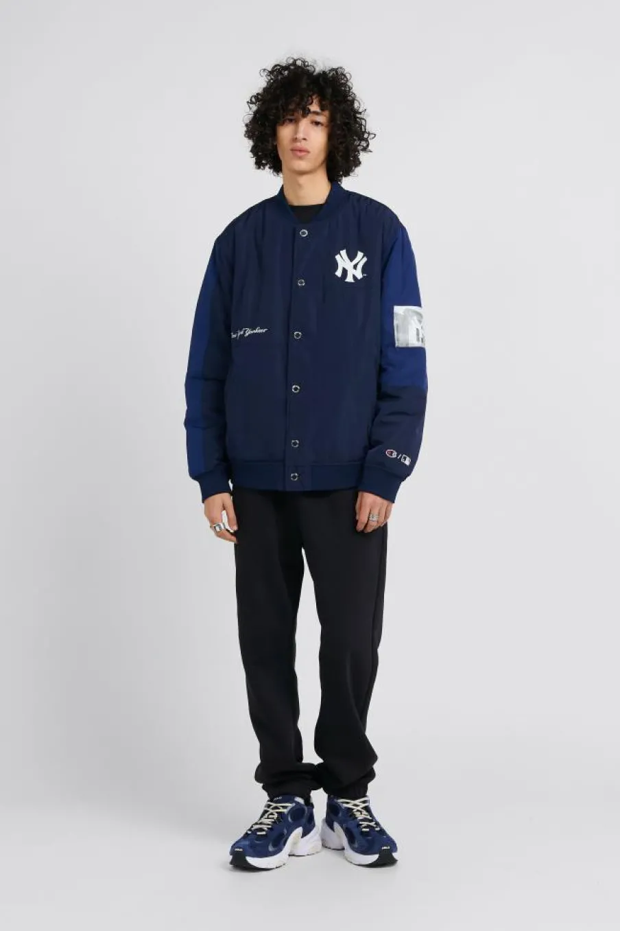 Bomber Jacket - Veste | Bleu*CHAMPION Best