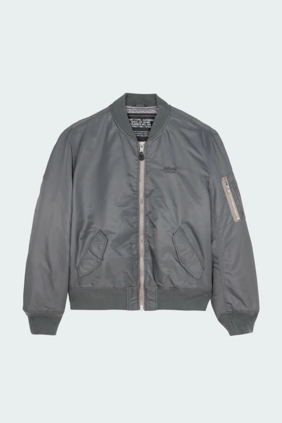 Bomber MA-1 - Blouson | Gris*SCHOTT Clearance
