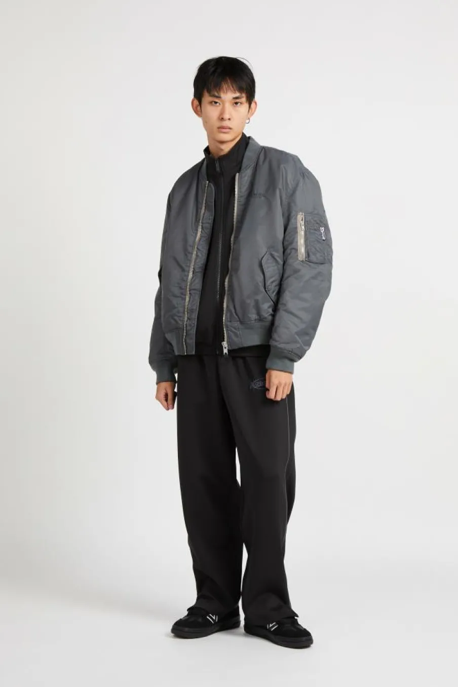 Bomber MA-1 - Blouson | Gris*SCHOTT Clearance