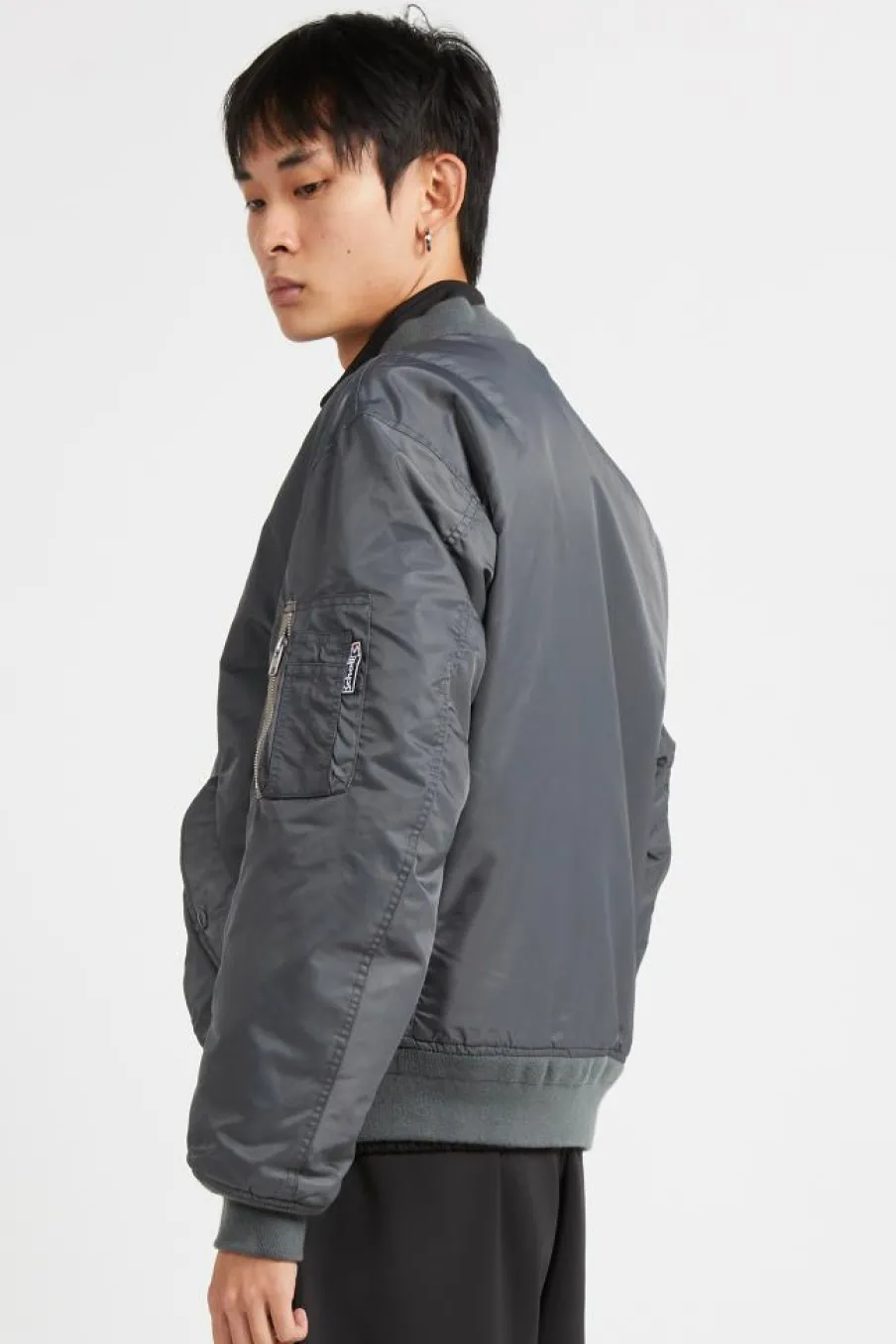 Bomber MA-1 - Blouson | Gris*SCHOTT Clearance