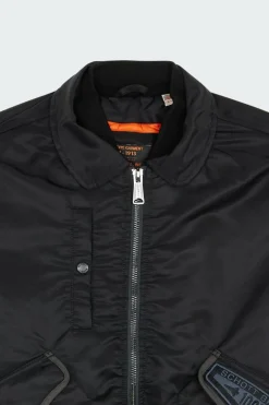 BOMBERS CWU AVEC BADGES - Blouson | Noir*SCHOTT New