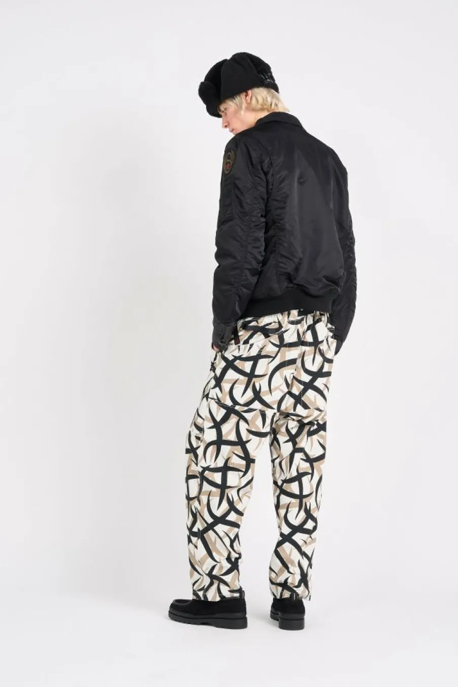 BOMBERS CWU AVEC BADGES - Blouson | Noir*SCHOTT New