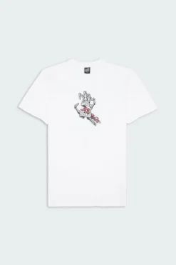 Bone Hand Cruz Front T-Shirt - T-shirt | Blanc*SANTA CRUZ