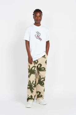 Bone Hand Cruz Front T-Shirt - T-shirt | Blanc*SANTA CRUZ