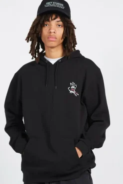 Bone Hand Cruz Hood - Hoodie | Noir*SANTA CRUZ Discount