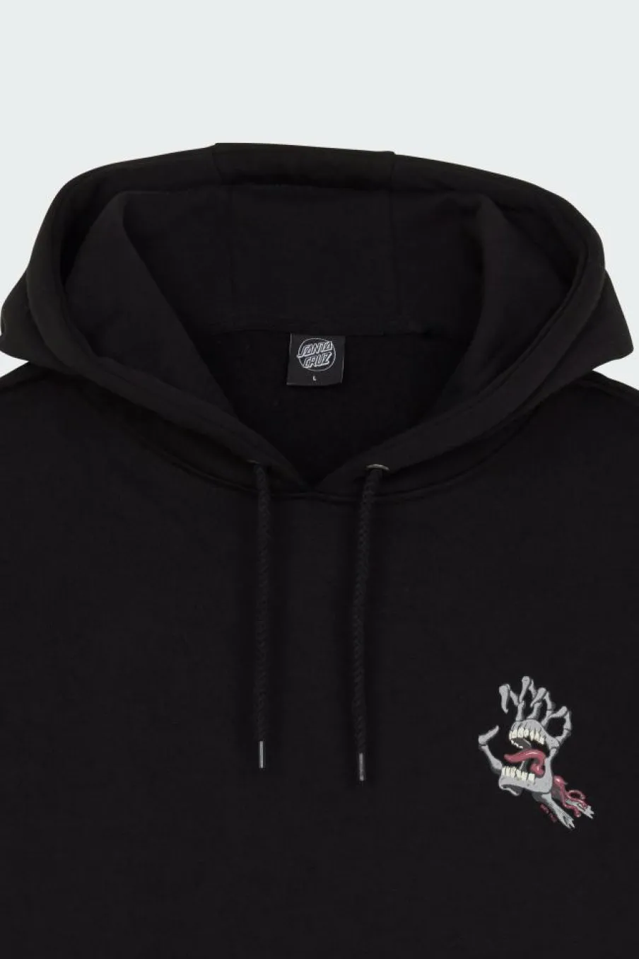 Bone Hand Cruz Hood - Hoodie | Noir*SANTA CRUZ Discount