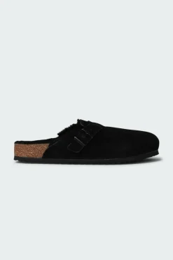 Boston Shearling LEVE - sabots | Noir*BIRKENSTOCK