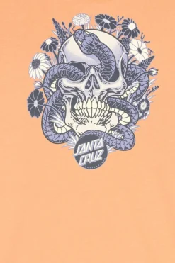 Botanic Skull - T-Shirt | Orange*SANTA CRUZ New
