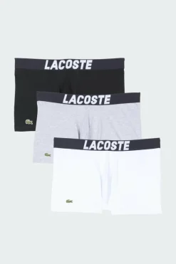 BOXE 5H2083-00 TRUNKS 3P NUA BLACK/WHITE - Boxers | Multicolore*LACOSTE Sale