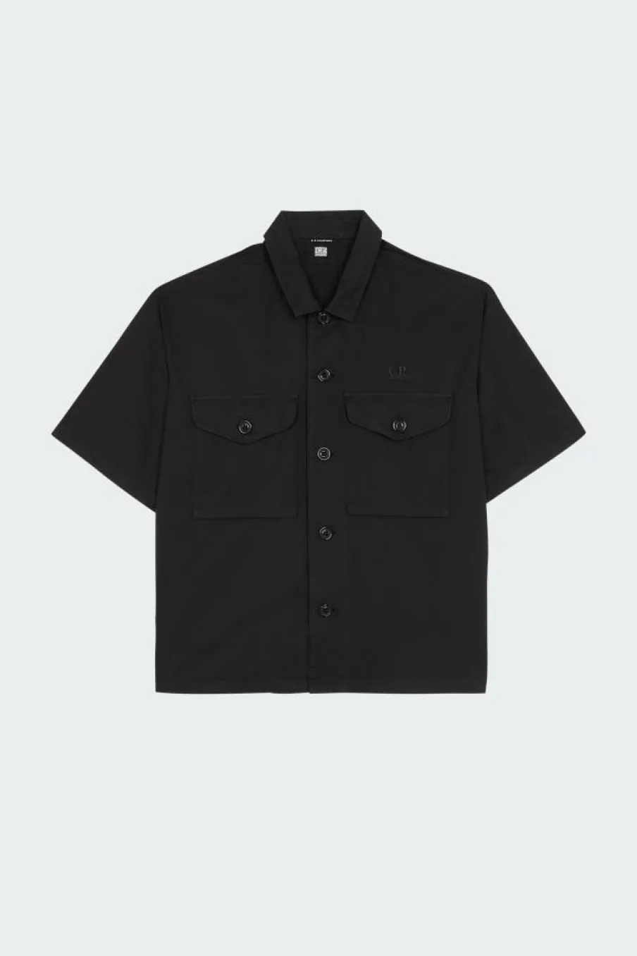 BOXY SHORT SLEEVE SHIRT - Chemise | Noir*C.P. COMPANY Sale