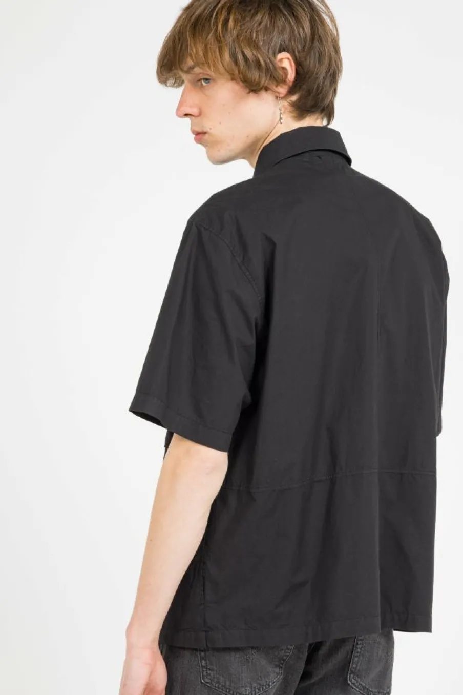 BOXY SHORT SLEEVE SHIRT - Chemise | Noir*C.P. COMPANY Sale