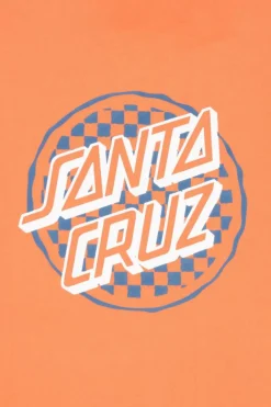 Breaker Check Opus Dot Zip Hood - Hoodie zippé | Orange*SANTA CRUZ Outlet