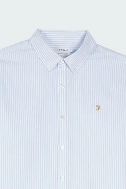 BREWER - Chemise | Bleu*FARAH