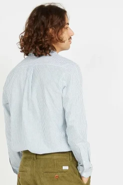 BREWER - Chemise | Vert*FARAH Discount