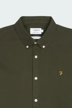 BREWER - Chemise | Vert*FARAH Online