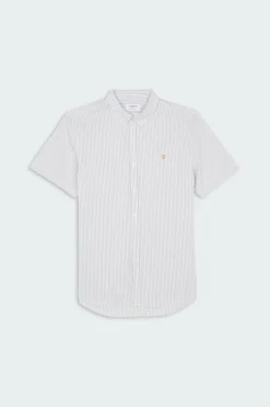 BREWER CHECK LS B - Chemise | Vert*FARAH Outlet