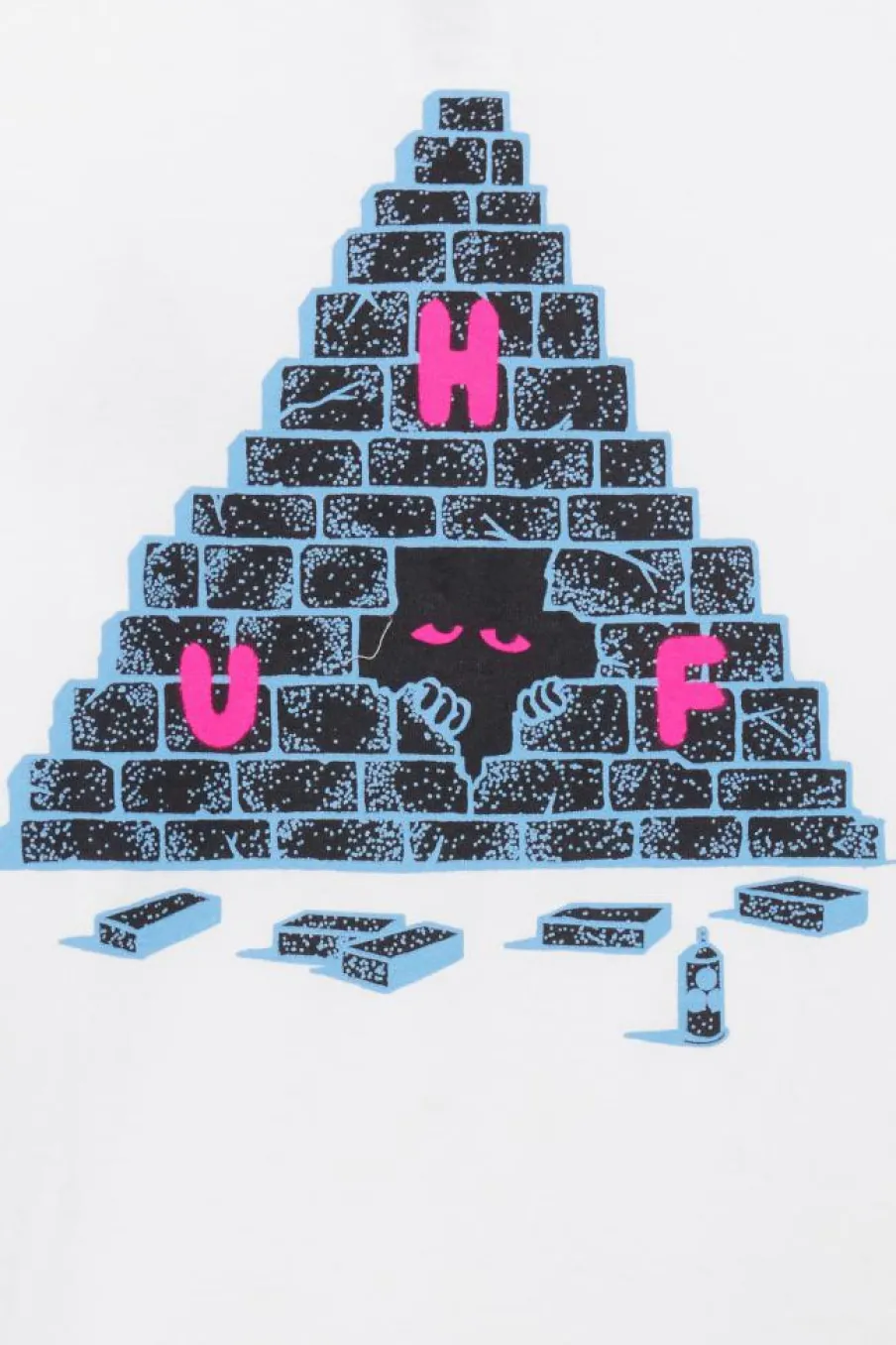 BRICK - t-shirt | Blanc*HUF Outlet