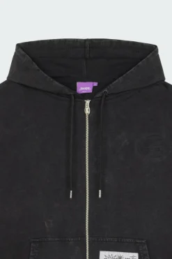 BRISTOL - Hoodie zippé | Noir*JACKER New