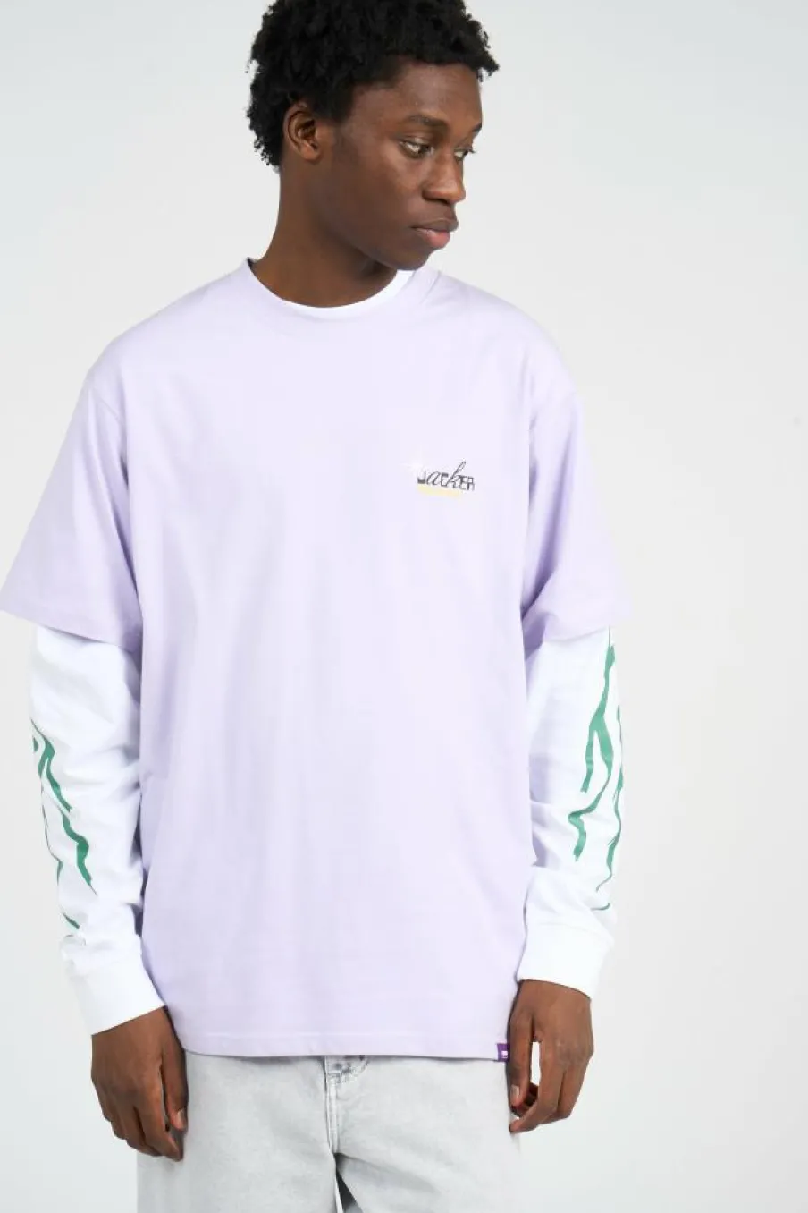 BRISTOL - T-shirt | Violet*JACKER