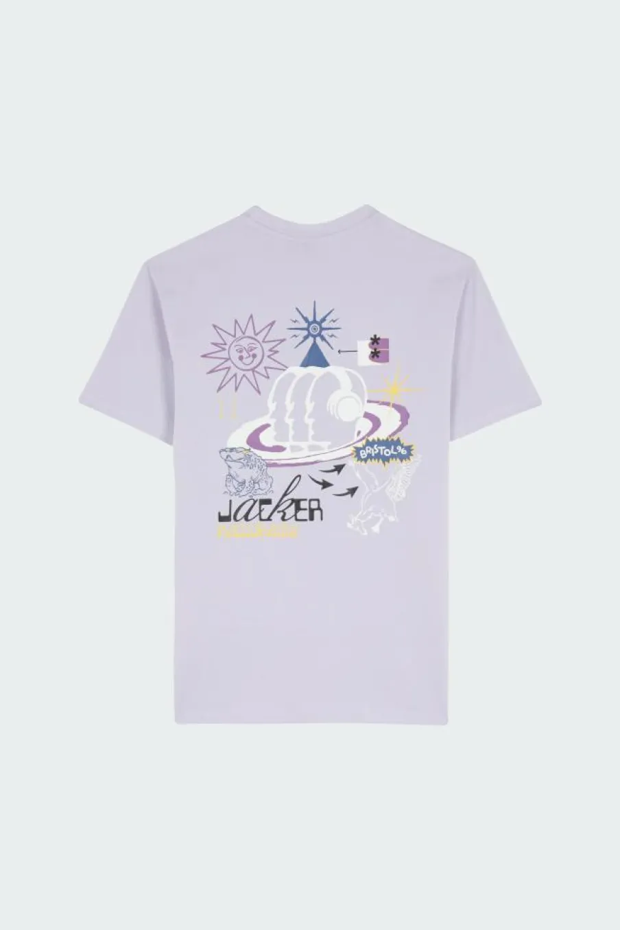 BRISTOL - T-shirt | Violet*JACKER