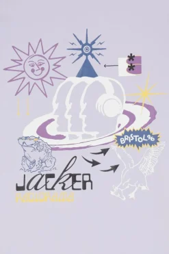 BRISTOL - T-shirt | Violet*JACKER