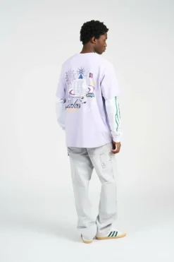BRISTOL - T-shirt | Violet*JACKER