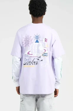 BRISTOL - T-shirt | Violet*JACKER