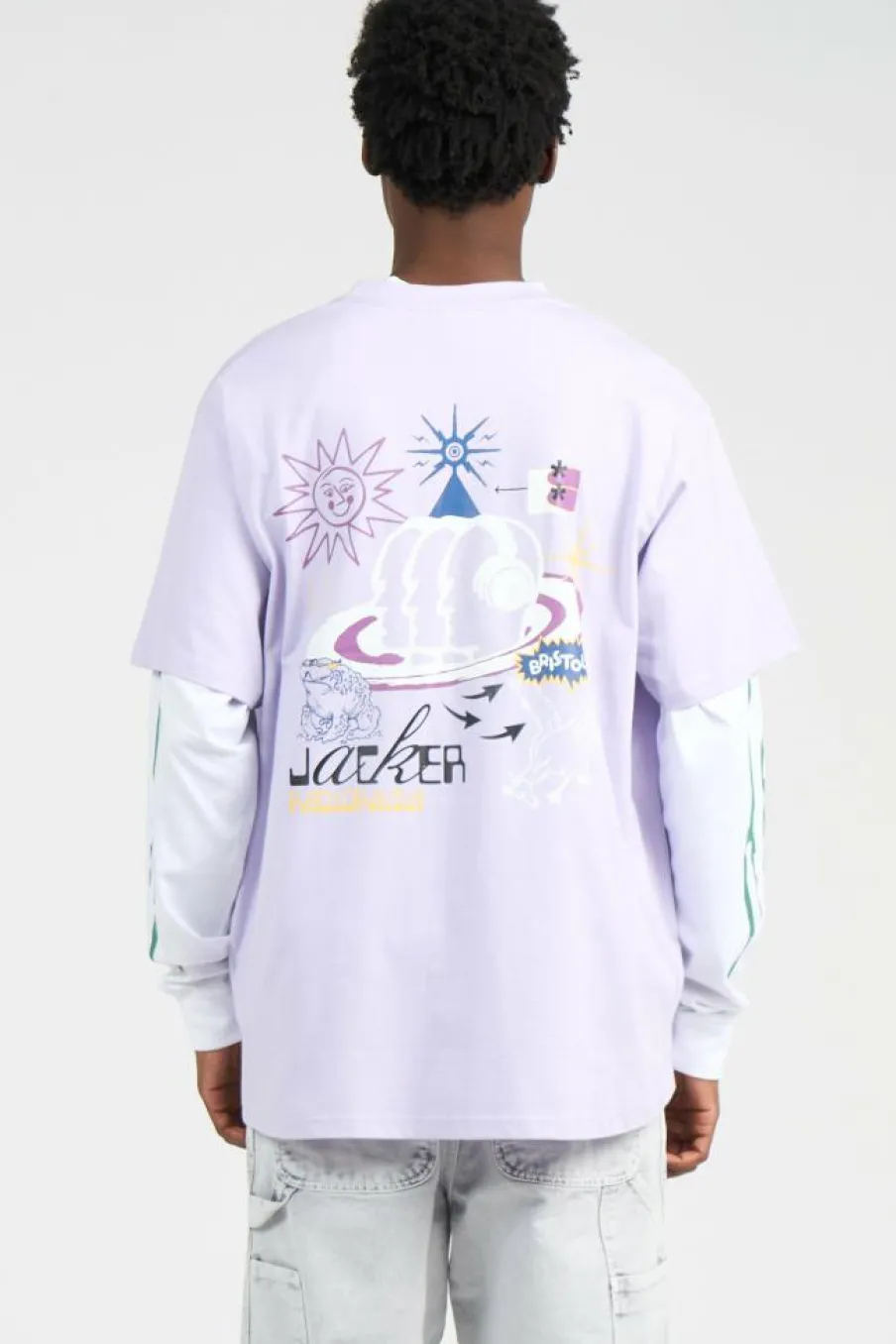 BRISTOL - T-shirt | Violet*JACKER