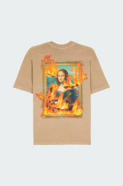 BURN AGAIN T-SHIRT - T-shirt | Beige*PLEASURES Best