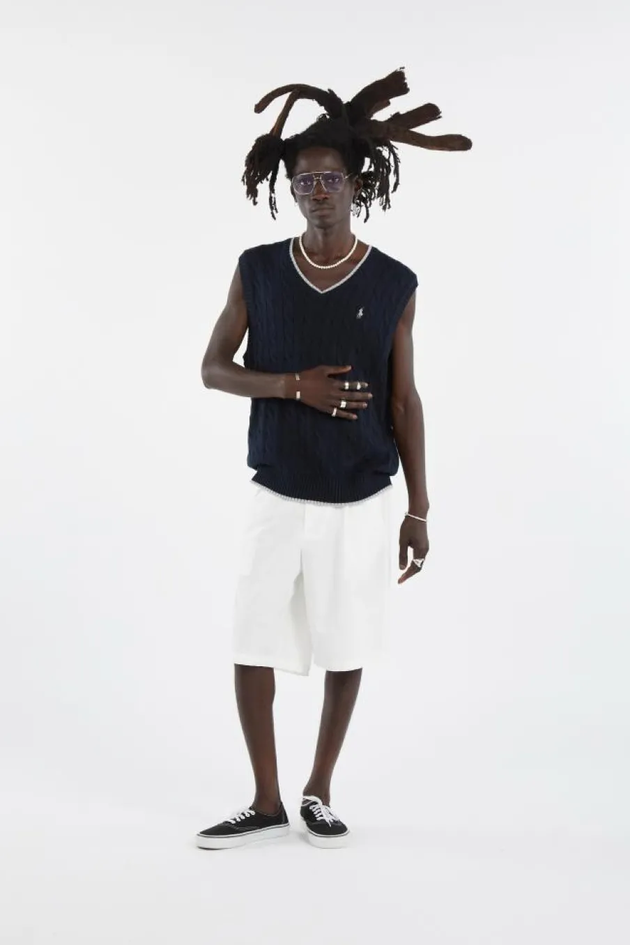 Cable-Knit - Pull | Bleu*POLO RALPH LAUREN Sale