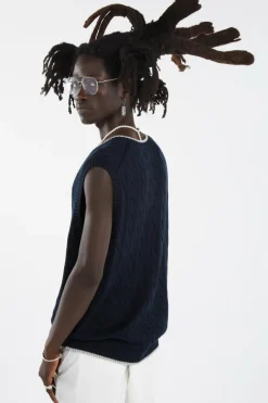 Cable-Knit - Pull | Bleu*POLO RALPH LAUREN Sale