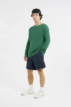 Cable-Knit Cotton Sweater - Pull | Vert*POLO RALPH LAUREN New