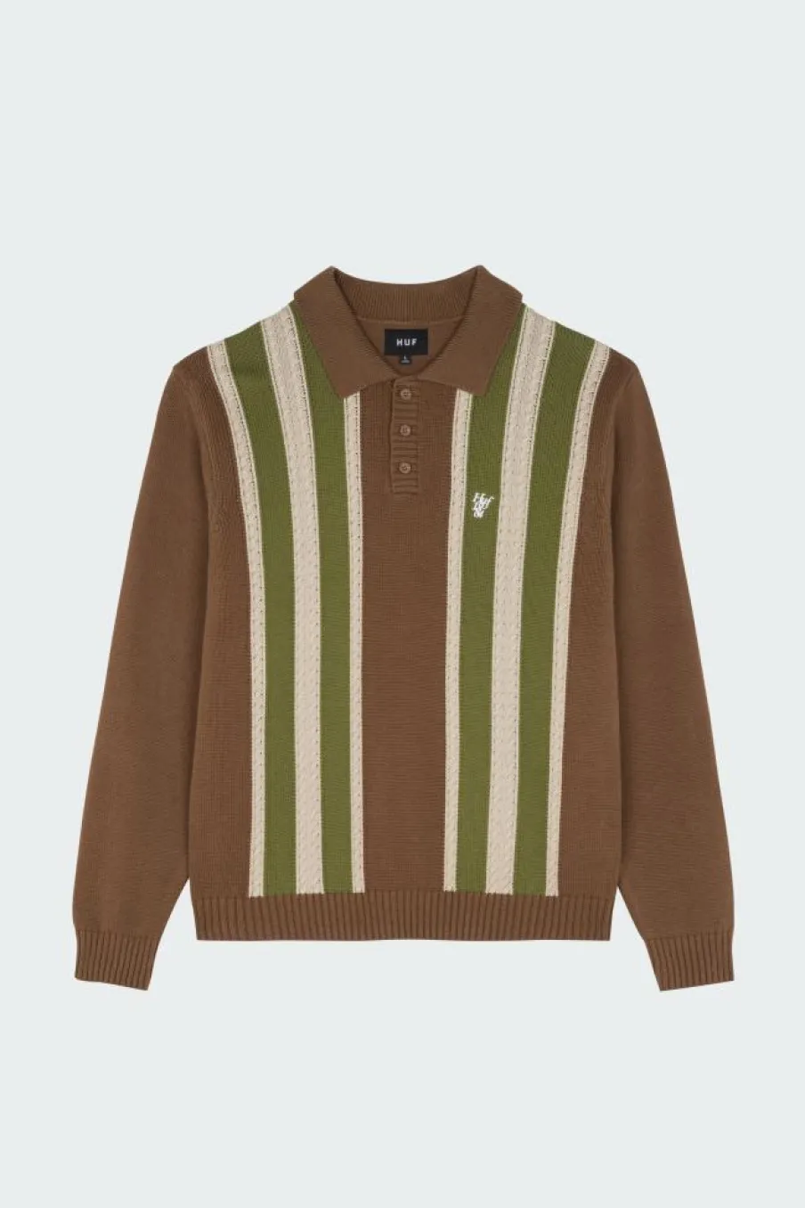 CAMBRIDGE SWEATER - Polo | Marron*HUF Discount