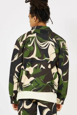 Camo Jacket - Veste | Vert*ARTE ANTWERP Clearance