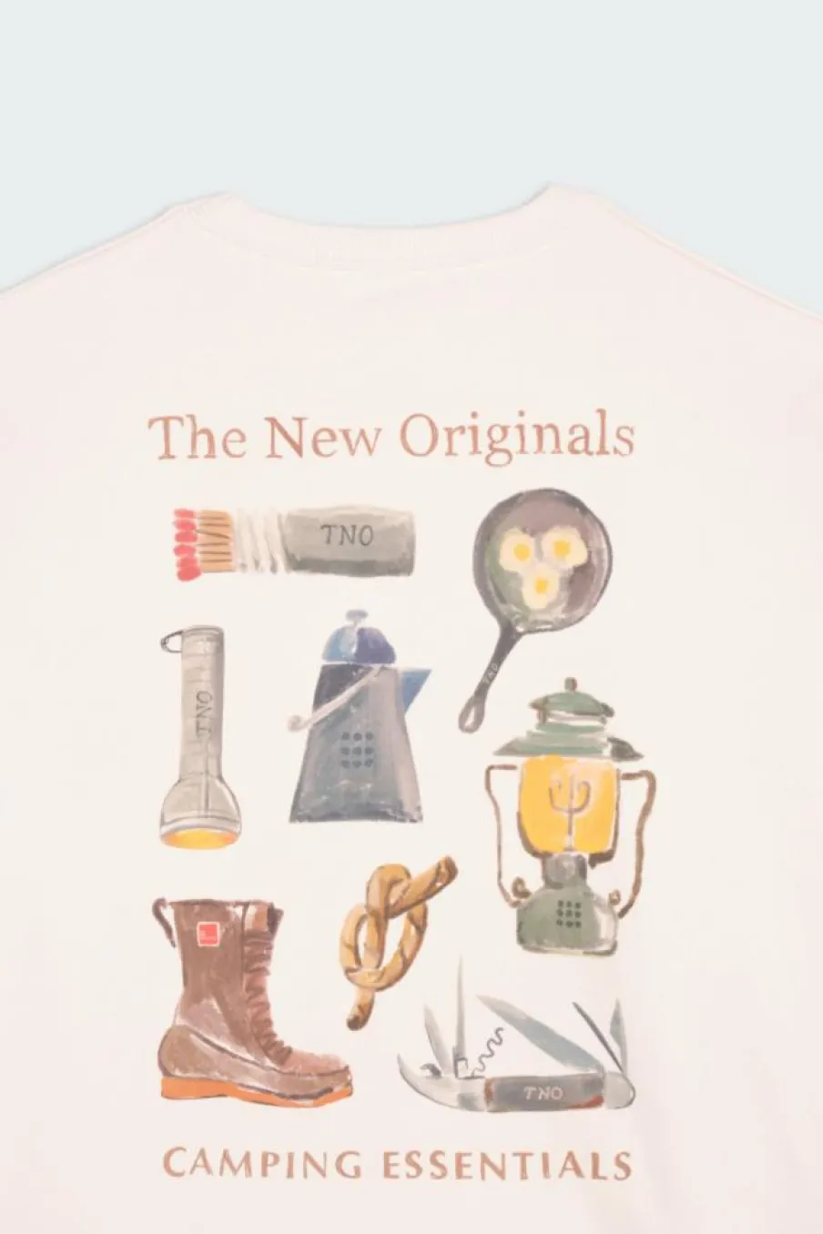 CAMPING ESSENTIALS - Sweatshirt | Beige*THE NEW ORIGINALS Sale
