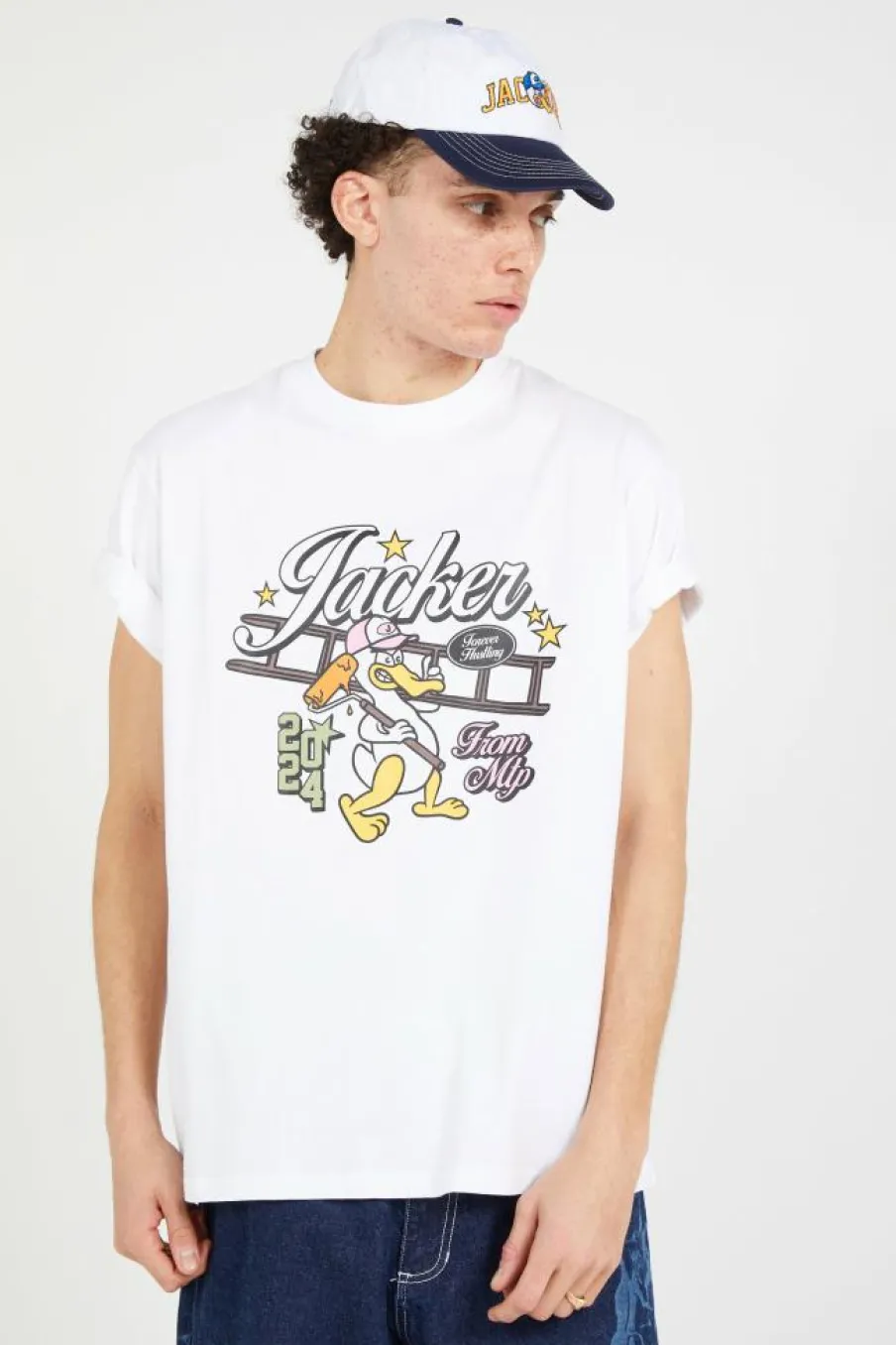 CANARDO - T-shirt | Blanc*JACKER Hot
