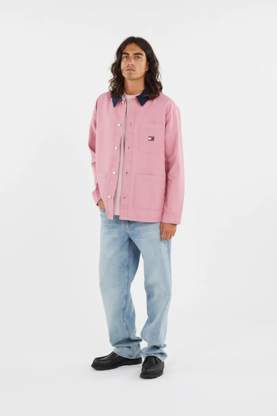 CANVAS CORD OVER - Veste | Rose*TOMMY JEANS