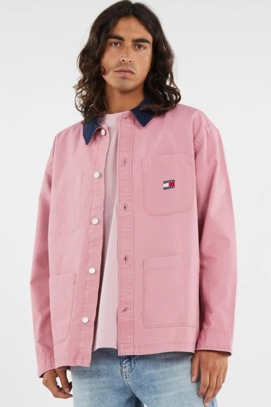 CANVAS CORD OVER - Veste | Rose*TOMMY JEANS