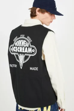 CANVAS WORK - Veste | Noir*ICE CREAM New