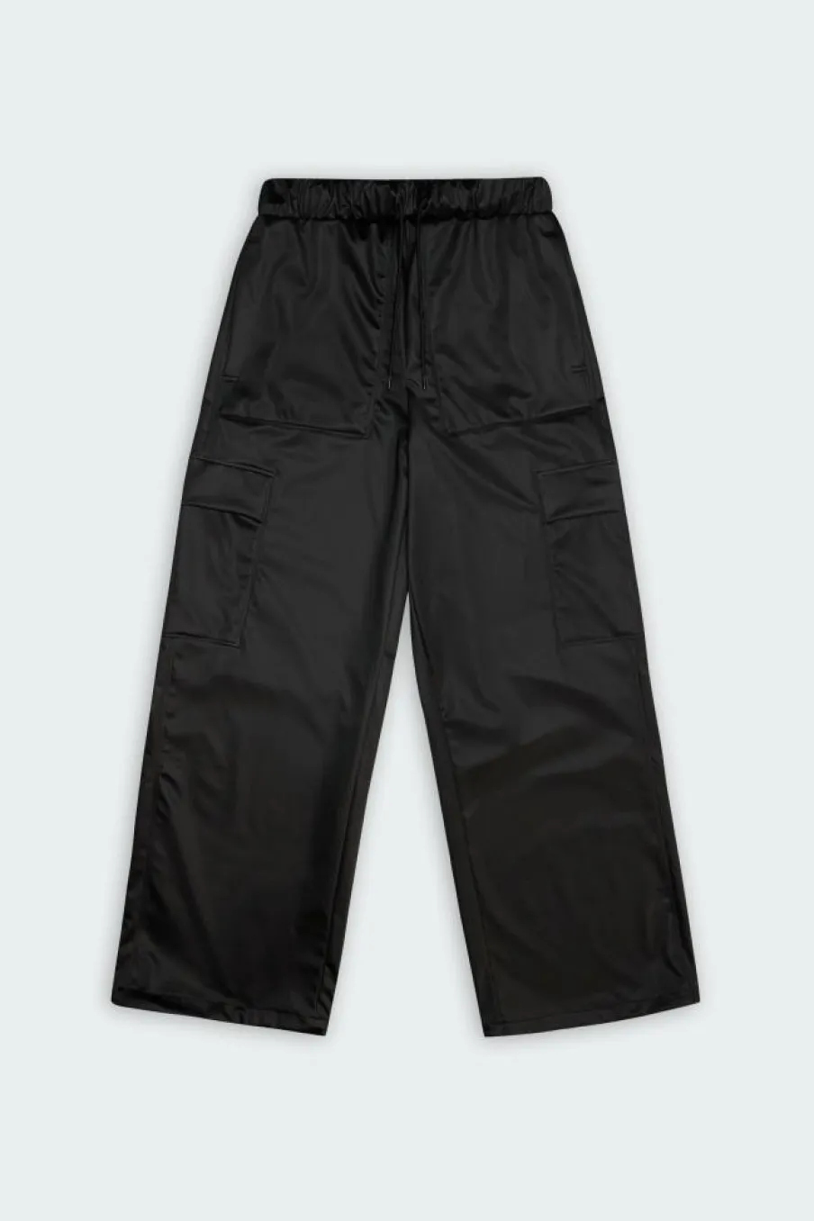 CARGO RAIN PANTS WIDE W3 - Pantalon cargo | Noir*RAINS Online