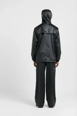 CARGO RAIN PANTS WIDE W3 - Pantalon cargo | Noir*RAINS Online