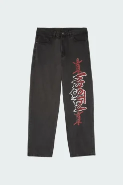 CASPER BLIND - Jean | Noir*WASTED Outlet
