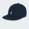 Casquette baseball calotte haute sergé - Casquette | Bleu*POLO RALPH LAUREN Online