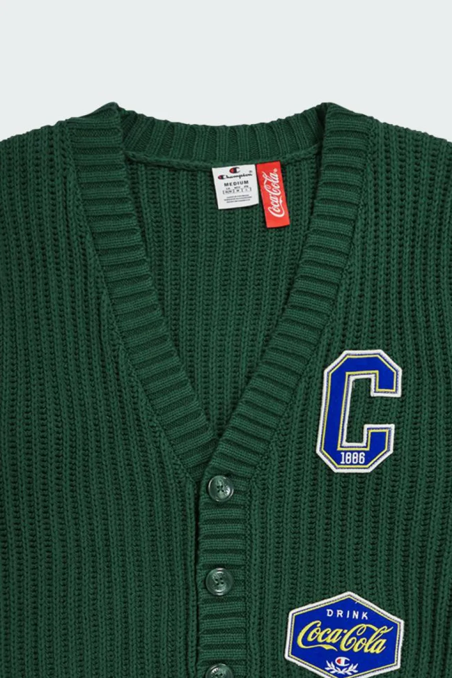 x COCA-COLA - Cardigan | Vert*CHAMPION Hot