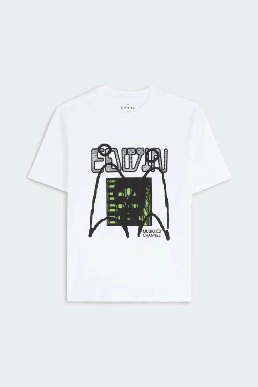 CHANNEL - T-shirt | Blanc*EDWIN Discount