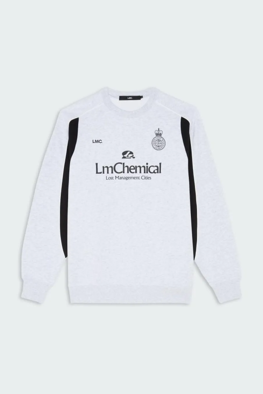 CHEMICAL SOCCER SWEATSHIRT - Sweatshirt | Gris*LOST MANAGEMENT CITIES Best